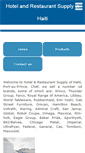 Mobile Screenshot of hotelrestaurantsupplyhaiti.com